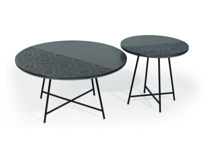 Coffee table Modern Side table Designer Living room table Black Table